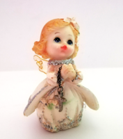 Cute praying angel, figurine, nipple
