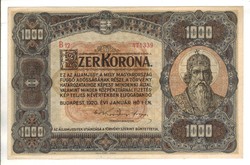 1000 korona 1920