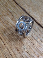 Italian rebecca brand stainless steel ring