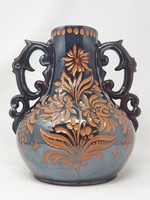 Large (30cm) badger balazs ceramic vase field trip