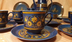 Unique and special! Set of 21 tea / coffee sets with small cake plates!