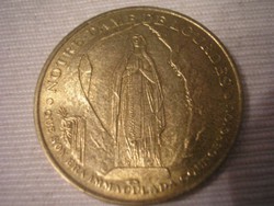 U1 lourdes pilgrim memorial big coin for sale