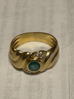 Szép 14kr brilliáns gyűrű femjellel ellátva eladó!Ara: 62.000.-
