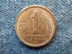 Litvánia 1 cent 1936 (id54592)