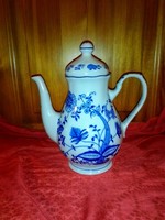 Onion patterned spout, jug ... Beautiful porcelain, 1.5 L ..