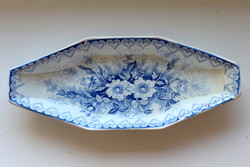 K & g (keller & guerin) eglantine decor antique faience small bowl