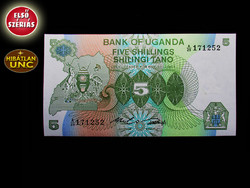 Unc - 5 schillings - uganda - 2017 (the new money!)