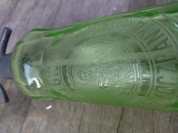 Antik szódás üveg Megváltó Gyógyszertár Körmöczbánya