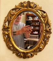 Kör alakú Florentin-tükör