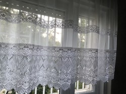 Curtains snow white 155 cm wide, 160 cm long