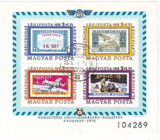 Magyarország légiposta bélyeg blokk 1984