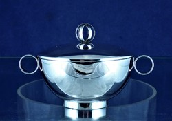 Very rare, antique silver sugar bowl, Japanese, ca. 1920 !!!