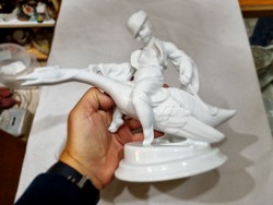 White Herend figurine