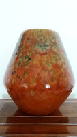 Retro régi Gránit kerámia váza 20 cm