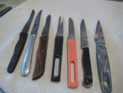 Kitchen knives from the 60s, 7 pcs. 20 cm, sharpened