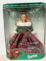 Antik Barbie Mattel karácsonyi kiadás eredeti dobozban