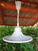 Béla Nádas applied metal ceiling lamp