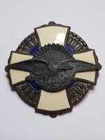 National Christian Socialist Party fire enamel badge