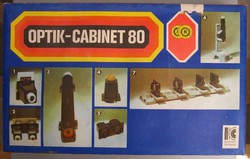 Retro optikai kisérletező játék Optik Cabinet 80