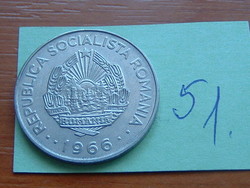 ROMÁNIA 3 LEI 1966  IPAR 51.
