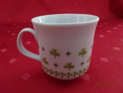 Great Plain porcelain coffee cup, parsley pattern, diameter 5.7 cm. He has!