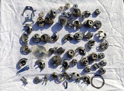 Sewing machine parts bobin spool many pieces in one