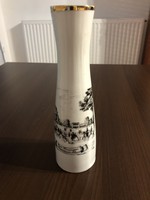 Német jelenetes váza