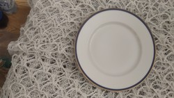 Zsolnay ritkább kék arany csíkos tányér 18  cm