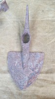 Antique forged hoe pick