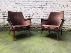 60's Hungarian retro armchair 3 pcs # 020