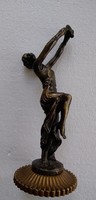 Táncoló Salome bronz szobor