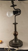 Antik réz asztali lámpa 844