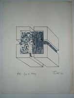 Ervin Pátkai (1937 - Paris 1985) siita 'published from the homage ady endre 1977 folder in paris