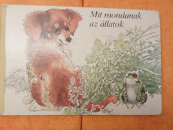 Mit mondanak az állatok  Vladimir Machaj rajzaival Mladé letá, 1973 Printed in Czechoslovakia