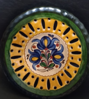 Hódmezővásárhely, ceramic decorative plate.