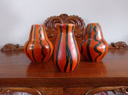 Retro pond mini ceramic vases