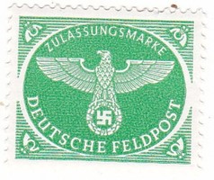 Német birodalom katonai bélyeg 1942