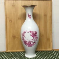 Herendi bordó, indiai kosaras váza