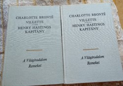 Bronte: Villette, Henry Hastings kapitány, Világirodalom remekei sorozat, alkudható!
