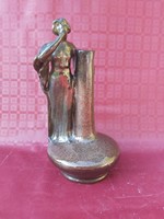 1 ft os aukció. Zsolnay körpecsétes váza, kezdeti eozin kristály mázzal 1900