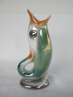 Retro ... Applied art ceramic fish vase