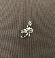 Egyptian silver pendant