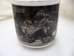 Antik Maria Gugging Lourdesgrotte emlék csésze