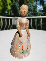 Ceramic girl in traditional costume