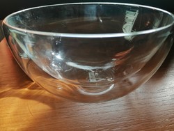 Bodum double-walled glass bowl with gift glass