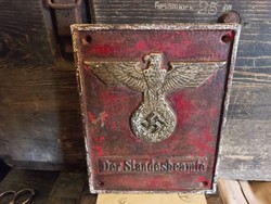 German, Nazi, iii. Empire, official sign, with the inscription streifendienst! Rare!