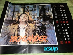 1988.Mozi poszter plakátos fali naptár 42 X 34 cm a képek szerint 2.MOKÉP