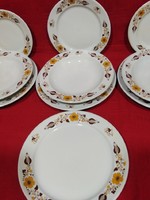 Panni dekoros alföldi porcelán tányérok