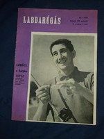 1965. augusztus LABDARÚGÁS magyar labdarúgó újság magazin a képek szerint