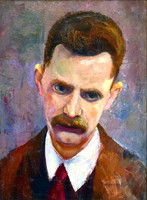 Portrait of József Herpai (1931 - 2005) Attila József!